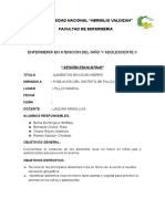 Plan de Sesion Educativa