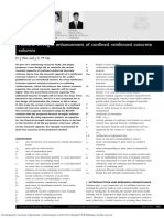 Flexural Strength Enhancement of Confined Reinforced Concrete Columns