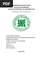 Informe 2 Correccion de Coriolis Hidraulica