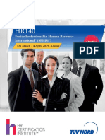 Senior Professional in Human Resource - International™ (Sphri™)