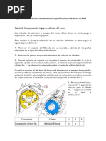 Calibracion de Balancines