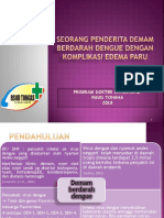 DHF Grade II Dengan Oedem Paru