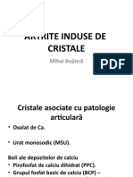 Curs Artrite Cristale 2018