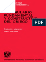 Meyer & Steinthal - Vocabulario Fundamental y Constructivo Del Griego PDF