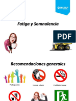 Fatiga y Somnolencia Seguridad y Salud Ocupacional