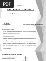 Structural System - I: Lecture # 7