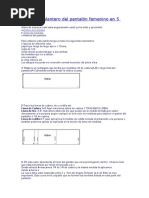 El Básico Delantero Del Pantalón Femenino en 5 Pasos