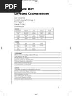 TOEIC Advanced AnswerKey