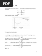 Ph125c Lecture Notes, 4/5/01: NL E MC E MC E MC