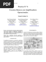 Informe 6 Circuitos Basicos