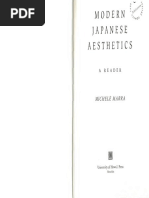 Marra, Michele - Modern Japanese Aesthetics A Reader PDF