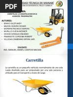 Exposición Grupo 1 Carretillas, Almacen y Transpaletas