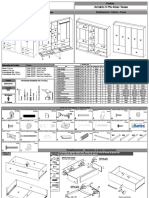 Armário 5 Pts 4gav Texas: Detalhamento - Externo - Peças Detalhamento - Interno - Peças