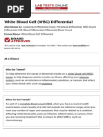 White Blood Cell WBC Differential PDF