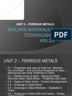 Unit 2 - Ferrous Metals