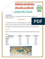 Rosquita de Yuca