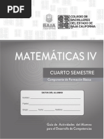 Matematicas IV DGB