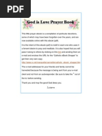 God Is Love Prayer Book