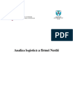 Analiza Logistica A Firmei Nestle