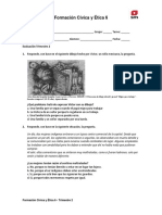 Formacion Civica y Etica 6 Evaluacion Trimestre 2 Alumno