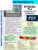 Spesifikasi Alat Geolistrik Syscal Pro