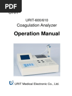 URIT-600、610 Operation Manual (12!04!05)