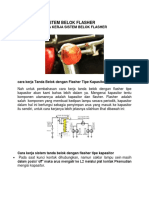 Cara Kerja Sistem Belok Flasher