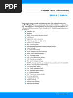 Atmel 8465 8 and 16 Bit AVR Microcontrollers XMEGA C - Manual PDF