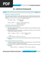 Coordination Compounds