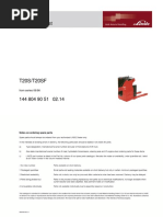 Linde T20SF Spare Parts Catalog