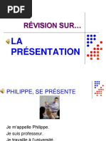 Clase 1. Se Présenter Verbes Être Et Verbes en - Er