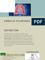 Embolia Pulmonar