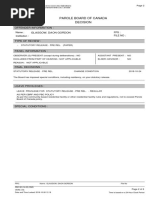 Parole Board of Canada's Report On Daon Gordon Glasgow