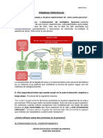 Premisas Principales de La Anorexia