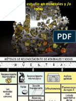 Técnicas de Estudio en Minerales y Rocas