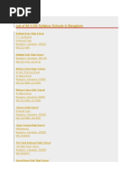 List of All ICSE Syllabus Schools in Bangalore: Baldwin Boys' High School