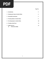 Reasonable Restrictions Under Article 19