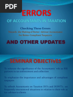 PPP Common - Errors Cebu