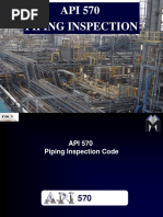 API 570 Piping Inspection: © Matthews Engineering Training LTD