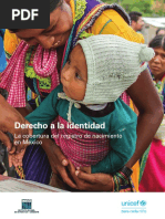 UNICEF Derecho A La Identidad