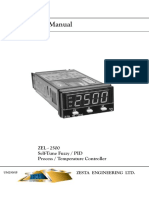 Zesta ZEL 2500 User Manual