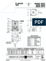 Air Solenoid Valves Models 68722 Three Way 68966, 68990 69038, 69172