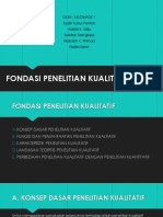 Fondasi Penelitian Kualitatif KLP 1