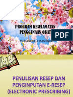 Program Keselamatan Penggunaan Obat Revisi