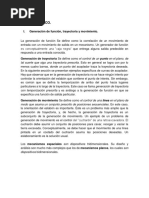 Generación de Función, Trayectoria y Movimiento. (MECANISMOS