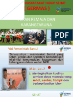 GERMAS Dalam Peran Remaja