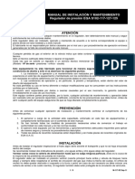 Instalación y Mantenimiento Regulador EQA117 - EQA Arg.