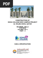 Construction of Doha College New Campus Project Al Wajba Doha, Qatar