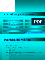 Autovalores y Autovectores