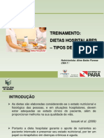 Apresentação Tipos de Dietas Hospitalares